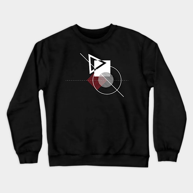 Minimal geometric art Crewneck Sweatshirt by TKDoodle